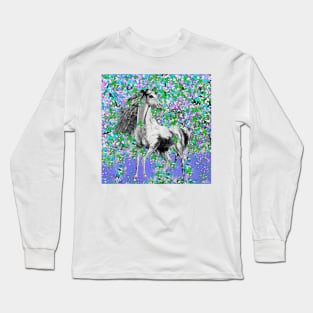 Horse:  So Pretty Oil Painting Long Sleeve T-Shirt